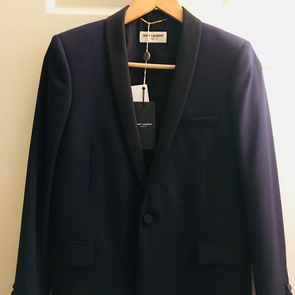 Saint Laurent navy blazer SOLD